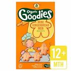 Organix Mini Gingerbread Men Biscuits 125g - Pack of 2