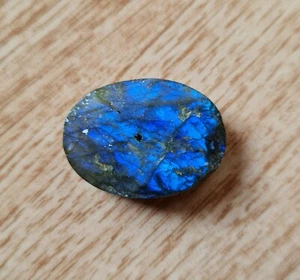Natürlicher Labradorit druzy Edelstein für die Schmuckherstellung, 48,55 Karat, 29x21x8 MM. - Bild 1 von 7
