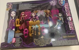 Monster High Spectra Vondergeist 13 desideri festa salotto bambola set Y7720 nuovo con scatola 2013 - Foto 1 di 24
