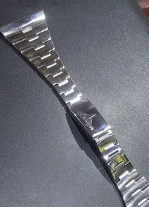 Vintage Omax Spaceman Audacieuse Uhrenarmband komplett Edelstahl Swiss Made - Bild 1 von 13