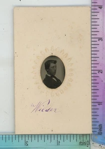 Young Man "Salvaje" Original Tinte Mate Ferrotipo - Imagen 1 de 2