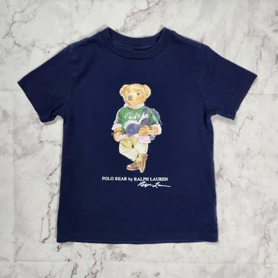 Футболка Polo Bear от Ralph Lauren для начальной школы размер 5 молодежная - Изображение 1 из 4