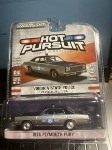 Greenlight Hot Pursuit Virgina State Police 1978 Plymouth Fury  - Bild 1 von 3