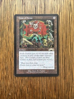 Magic: The Gathering Exodus - Coat Of Arms - Artifact - NM - MTG - Image 1 of 2