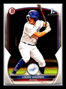 2023 Bowman #BP-36 Logan Wagner Los Angeles Dodgers Prospects - Picture 1 of 2