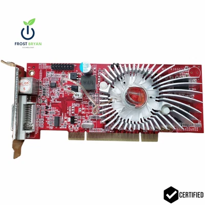ATI VisionTek X1300/X1550 PCI Interface - Tested Working - DVI+SVID Outputs  - Image 1 of 3