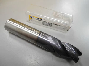 20mm .7874" M.A. FORD Hartmetall Schaftfräser 3.0R 4FL 20mm x 38mm x 104mm - Bild 1 von 1