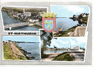 CP 49 MAINE ET LOIRE - St-Mathurin - Multivues couleur - Blason - Picture 1 of 1