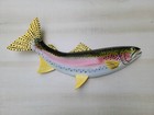 Rainbow Trout Fish wall replica decor 18" Lake House Lodge Fishing Theme