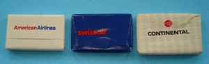American Airlines Continental Swissair Vintage Personal Size Soap Bars - Sealed - Picture 1 of 2