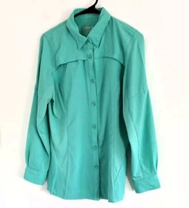 Reel Legends Performance Clothing Women's Long Sleeve Vented Shirt Size M - Picture 1 of 6