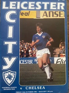 Leicester City v Chelsea(Division 2 81/2) 16/10/81 - Picture 1 of 2