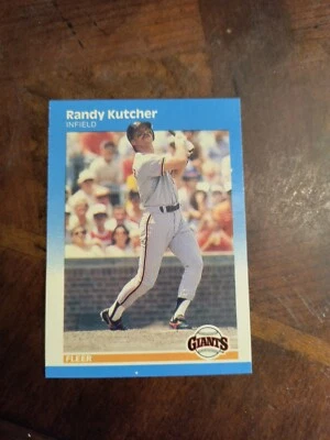 RANDY KUTCHER 1987 FLEER GLOSSY #276 FREE SHIPPING - Image 1 of 2