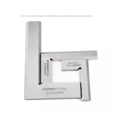 Machinist Square Engineers Square Try Square 90 Degree Right Angle Ruler Steel - Image 1 of 4