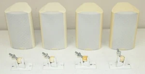 4- Vtg OPTIMUS "Home Theater Satellite Speakers" #PRO-LS1 with WALL BRACKETS! - Picture 1 of 10