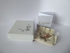 Clogau Welsh Gold, 9ct Rose Gold Diamond T-Bar Charm