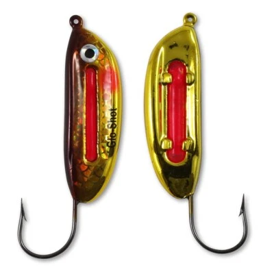 Plantillas Glo-Shot Northland Tackle 3/8 OZ - oro metálico  Foto 1 de 3