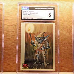 Yoda as Gremlin – 1993 Star Wars Galaxy #32 – CGC 8 NM/MINT – Early Art 🔥 - Picture 1 of 5