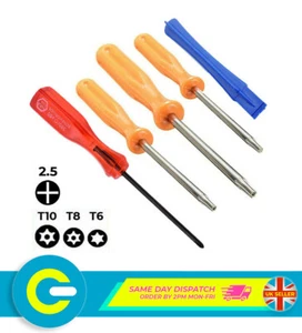 Juego de destornilladores T6 T8 T10 / 2,5 mm Philips / Herramienta de palanca para PS4 Xbox One 360 - Imagen 1 de 5