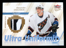 2007-08 Fleer Ultra Uniformity #UAO Alexander Ovechkin PATCH Variation 9/25