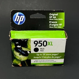 HP 950XL Black Ink Cartridge New in Box, Genuine HP CN045AN Exp JAN 2022 - Picture 1 of 2