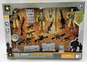 NlB 2023 Ejército de los Estados Unidos RECON PELOTÓN 1ª División de Infantería Figuras Accesorios - Imagen 1 de 15