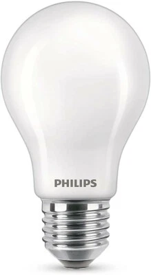 Philips LED E27 75W Frosted Light Bulbs Dimmable | RRP: £11 - Image 1 of 4