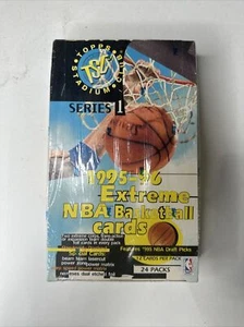 95-96 Extreme Basketball NBA Cards, 24 Packs - Original Package, Free Shipping - Picture 1 of 2