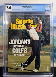 Sports Illustrated August 14, 1989 Michael Jordan CGC 7.0 HOF Bulls GOAT! - Picture 1 of 5