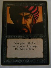 EL-HAJJAJ : MTG : ARABIAN NIGHTS : 1993 : VERY FINE/NEAR MINT : SEE PHOTO'S