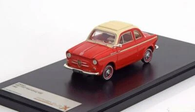 NSU Fiat Weinsberg 500 1960 Rosso Beige PREMIUM X PR0021 1/43 Resina Red Rosso - Immagine 1 di 2