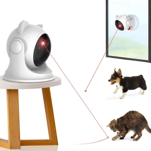 Juguetes láser interactivos para gatos juguetes láser para gatos de interior recargables - Imagen 1 de 12