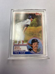 1990 Topps Wade Boggs DoubleHeaders All-Stars Two-Sided Mini Card 🔥RARE