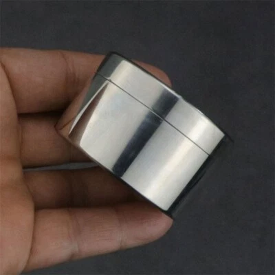 EDC 304 Stainless Steel Waterproof Storage Box Pill Case Capsule Seal Container - Image 1 of 4