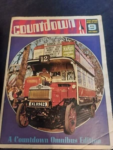 Vintage COUNTDOWN Comic # 9 Dr Who Joe 90 Thunderbirds Dastardly 17 APRIL 1971 - Picture 1 of 9
