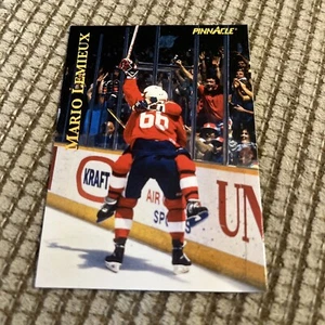 MARIO LEMIEUX Pittsburgh PENGUINS 1997-98 PINNACLE / GIANT EAGLE HOCKEY CARD #13 - Picture 1 of 2