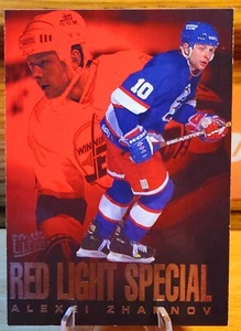 1995-96 Fleer Ultra Ice Hockey SP Red Light Special #10 Alexei Zhamnov Winnipeg  - Bild 1 von 6