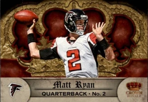 2012 Panini Crown Royale Retail MATT RYAN #86 ATLANTA FALCONS ๐ - Picture 1 of 2