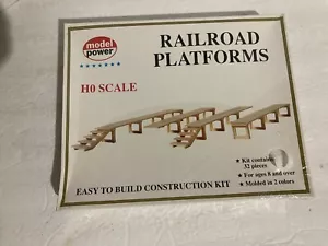 HO Scale Model Power 612 Platform Building Kit - Picture 1 of 4
