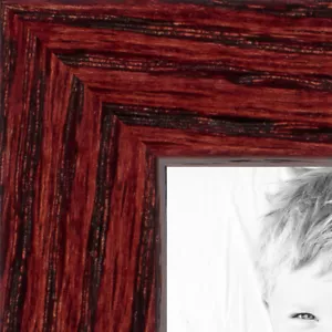 ArtToFrames Picture Frame Custom .75" Cherry on Red Oak Wood 4213 Small - Picture 1 of 7