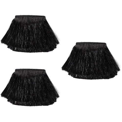 VETEMENTS Confezione 3 Nappe Materiali Ausiliari Abbigliamento Decorativo Frange Bordo Metallizzato