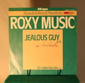 ROXY MUSIC--Jealous Guy (A Tribute) b/w To Turn You On--Import 12" Single - Picture 1 of 2