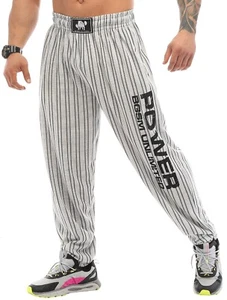 Men's Baggy Sweatpants with Pockets, Oldschool Loose Fit Gym Pants - Picture 1 of 9