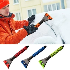 1*Ice Scrapers For Car Windshield Automotive Ergonomic Snow Shovel Anti-Scratch - Picture 1 of 14