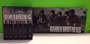 Band Of Brothers VHS Movies Boxed 6 Tape Set 2002 Gift Collectible - Picture 1 of 8
