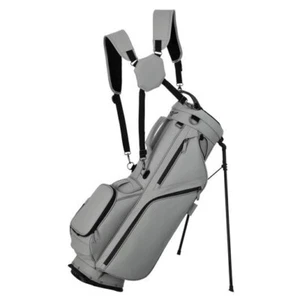 BRAND NEW Mizuno Pro Stand bag 5 way top Grey - Picture 1 of 7