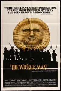THE WICKER MAN (STYLE B) R-1980 ORIGINAL MOVIE POSTER - Picture 1 of 1