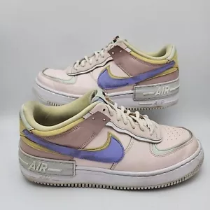 Taglia 7,5W - Nike Air Force 1 Shadow rosa morbido multicolore da donna CI0919-600 - Foto 1 di 14