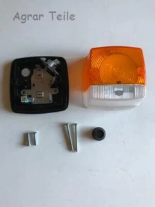 Fendt Farmer 300 400 500 800 Lichtglas Licht komplett vorne am Kotflügel - Bild 1 von 1