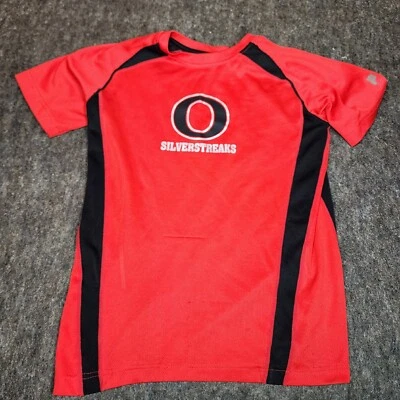 Camisa Fila Personalizada Talla Juvenil Mediana 10-12 Osakis Silverstreaks Roja Negra Plateada Foto 1 de 4